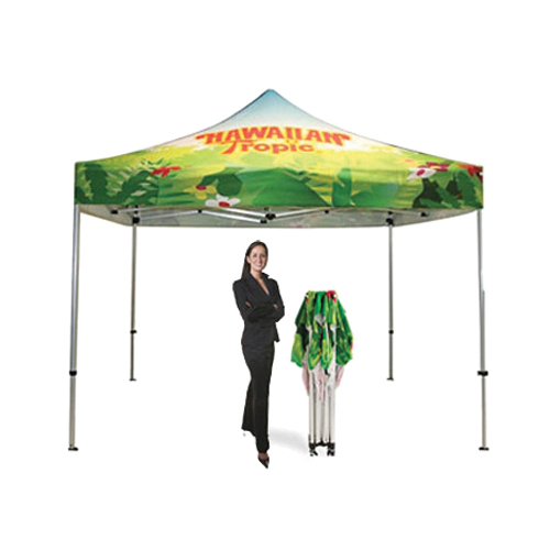 Outdoor Advertising Kit Tent with Double Sided Flag and Table Cover