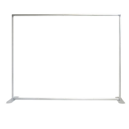 EZ Tube Display 10ft wide Straight Booth with Stretch Fabric Graphic