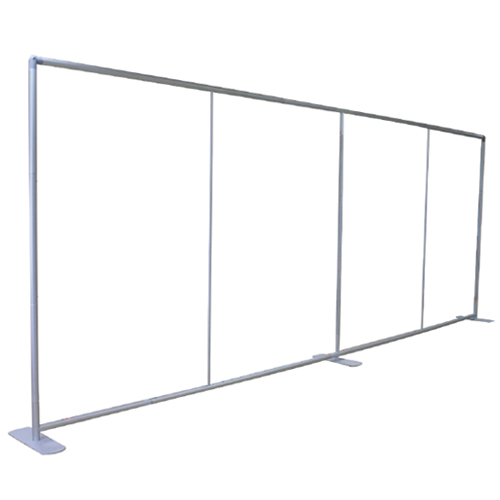 EZ Tube Display 20ft Straight Double Sided with Stretch Fabric Graphic