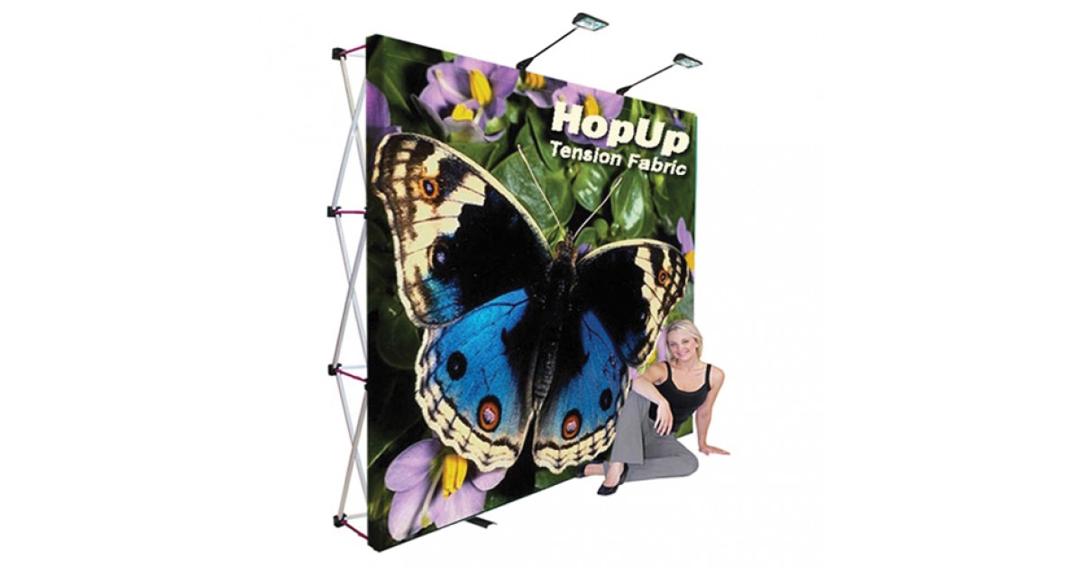 Straight Hop Up 10 ft Custom Printed | Anything Display