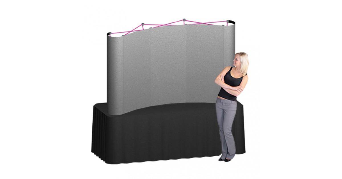 Coyote Curved Popup Display Booth | Anything Display