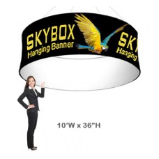 10 x 3 ft. Hanging Banner Circle