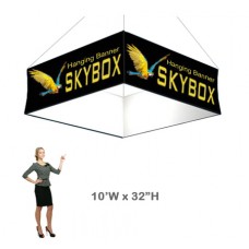 10 x 2.7 ft. Hanging Banner Square