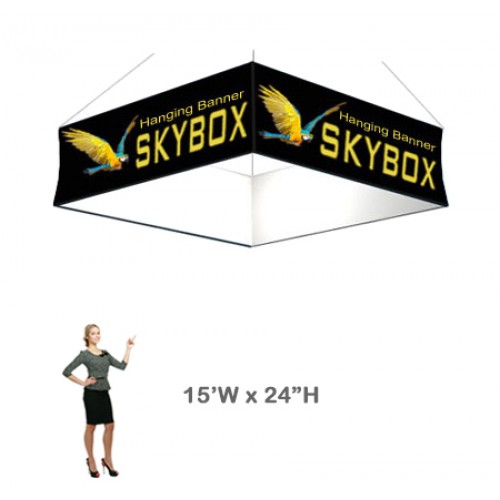 15 x 2 ft. Hanging Banner Square