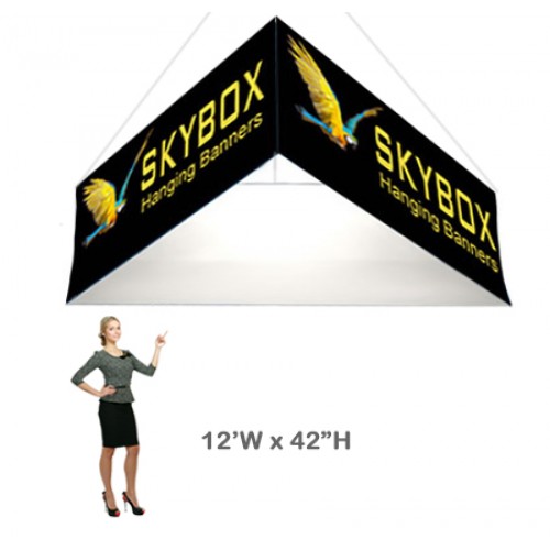 12 x 3.5 ft. Hanging Banner Triangle