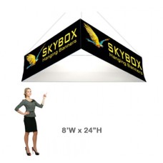 8 x 2 ft. Hanging Banner Triangle