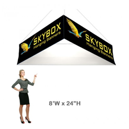 8 x 2 ft. Hanging Banner Triangle