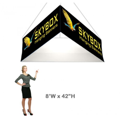 8 x 3.5 ft. Hanging Banner Triangle