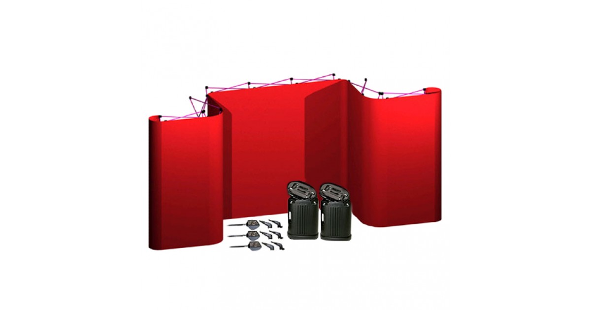 Tradeshow Display Booth Kit 16ft | Anything Display
