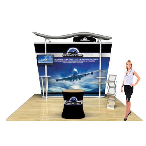 Hybrid Modular Display 10ft Small Mount Full Package Timberline Booth