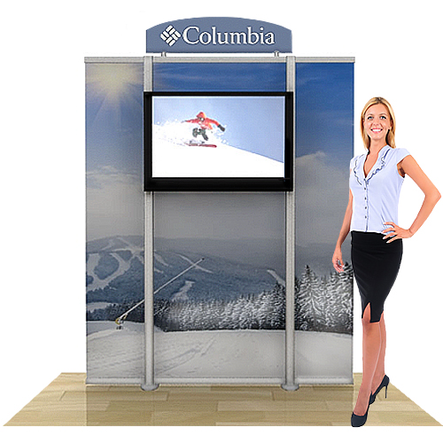 Hybrid Modular Display 10ft Tapered Wings Timberline Booth