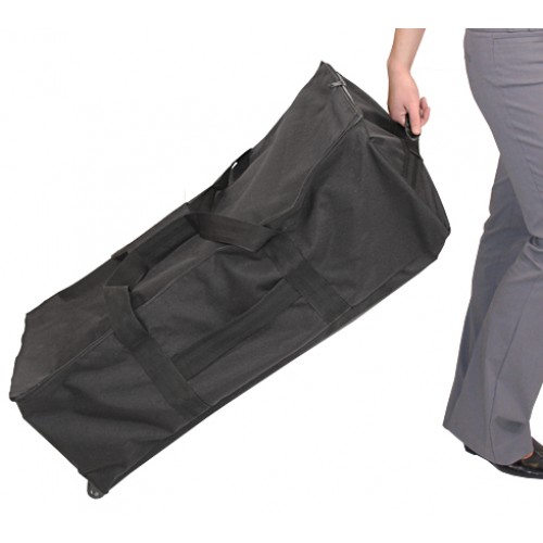 Tension Fabric Display with Printed Graphic Hopup 8 foot wide Curved