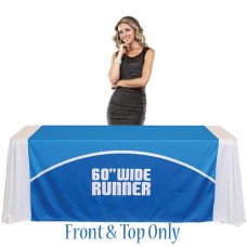 Table Runner 60in wide x 5ft  Long Table Cover Runner Printed Dye Sub