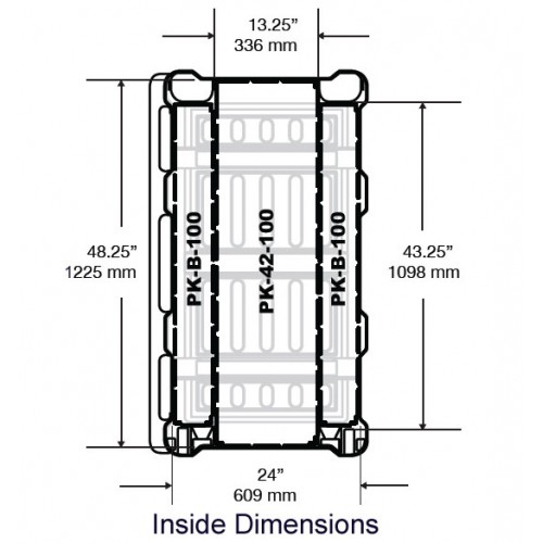 OCH-2 Case Molded Display Case Transporting & Storage Case