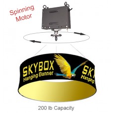 Spinning Motor Indoor for Hanging Banner Displays 200lb Capacity