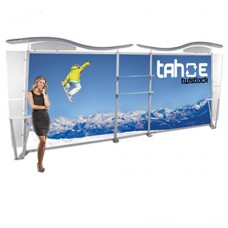 Tahoe Twistlock Modular Display 20ft Tahoe with Graphic, Tool Free