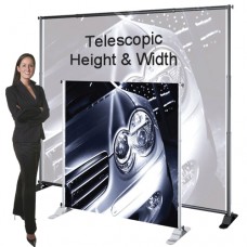 Custom Printed Graphic for Jumbo Backdrop Display, up to 4'