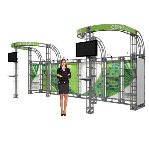 Literature Rack For Truss Systems