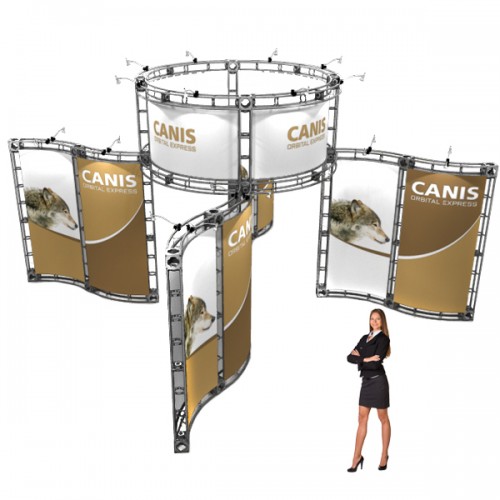 Literature Rack For Truss Systems