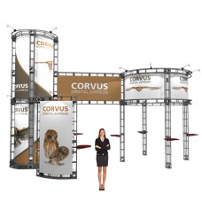 Truss Display Corvus 20x20 Island Exhibit 