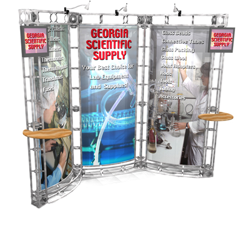 Lynx Truss Display 10ft x 10ft Truss Frame Backdrop Expo Booth
