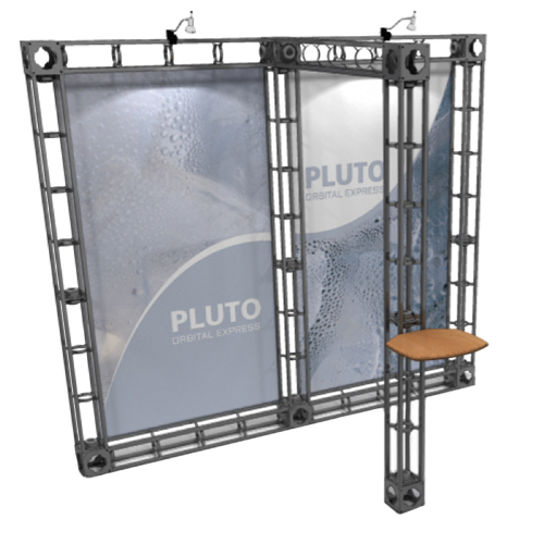 Custom Printed Graphic for Pluto Truss System 10'