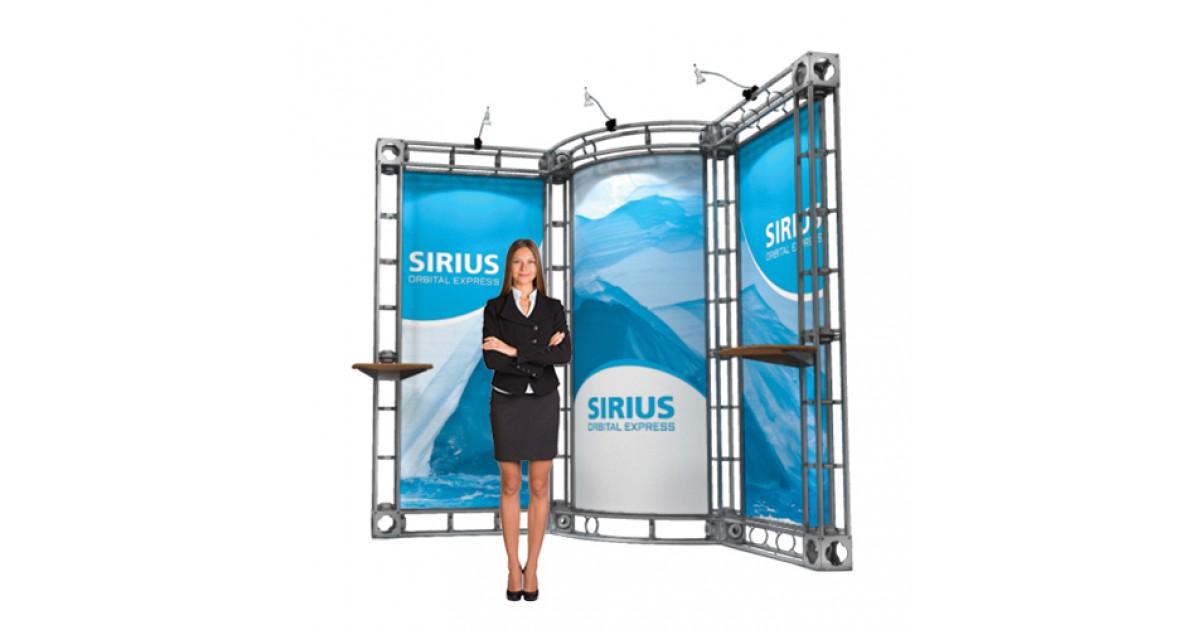 Sirius Truss System Show Booth 10ft | Anything Display