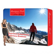 Wallbox Display Trade Show Wall System 10'w x 8'h, Includes Graphic