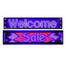 LED Sign, 4 Color LED Electronic Window Banner
