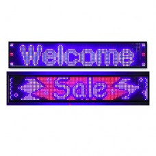 Scrolling LED Sign, 4 Color  Electronic Window Banner