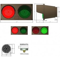 LED Dot Indicator Traffic Signal, Lane Control