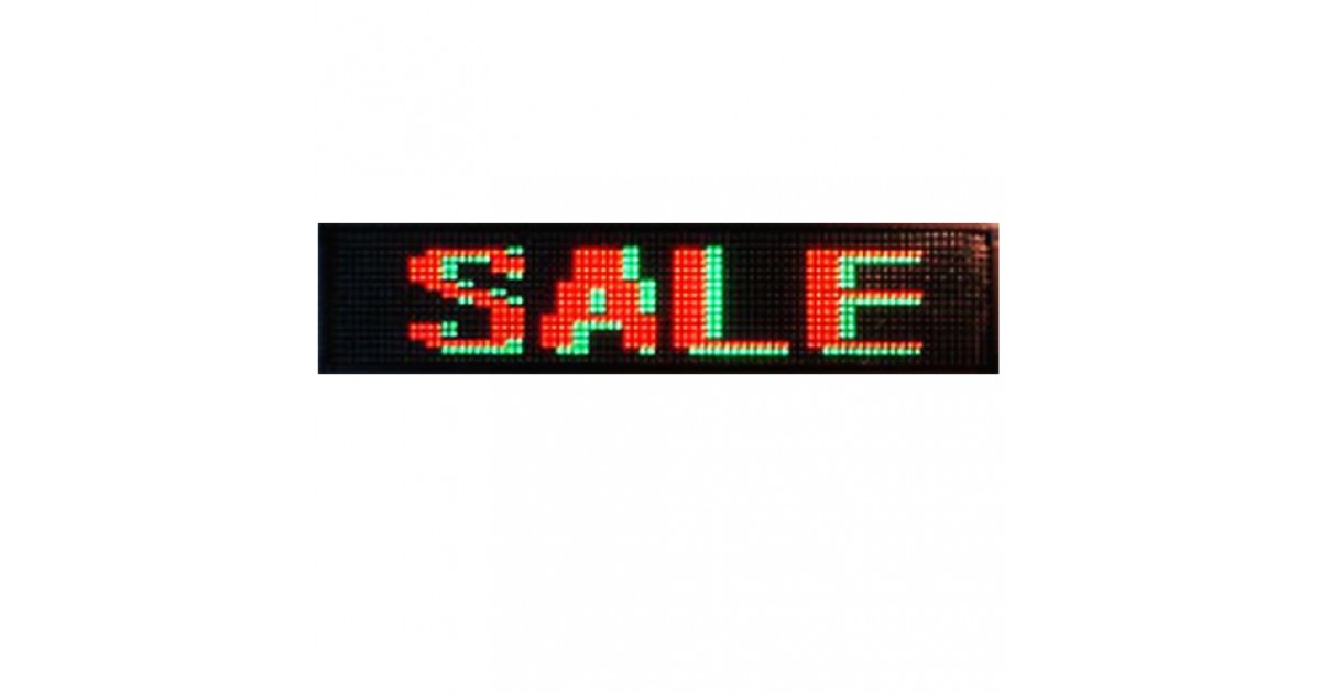 Restock Led Sign Multi-Color Indoor Outdoor LED Electronic Message Sign