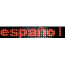 LED Sign Three Color Graphic and Text Capable
