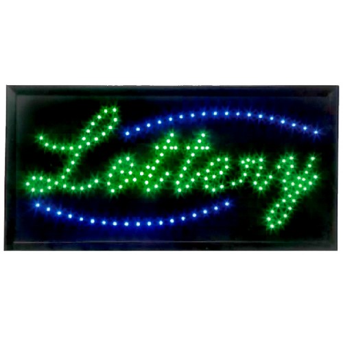 Animated LED Service Sign - Lottery