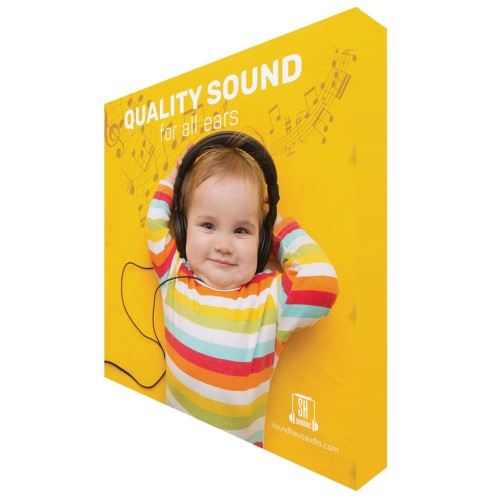 One Choice Straight Fabric Pop Up Display 8ft