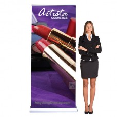 Contour Retractable Banner Stand 33.5 in Wide