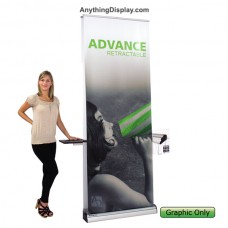 Custom Printed Banner for Advance Retractable Double Sided Display