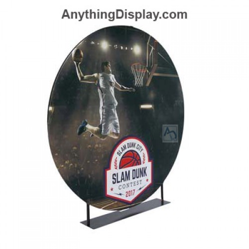 EZ Extend Circle Banner 7ft Round, Double Sided Display