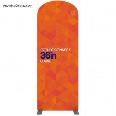 3 ft. EZ Tube® Connect Curved Top Single-Sided (Graphic Package)