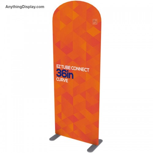 3 ft. EZ Tube® Connect Curved Top Single-Sided (Graphic Package)
