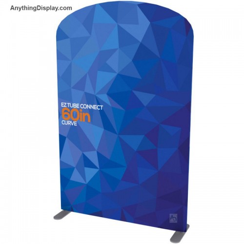 5 ft. EZ Tube® Connect Curved Top Single-Sided (Graphic Package)
