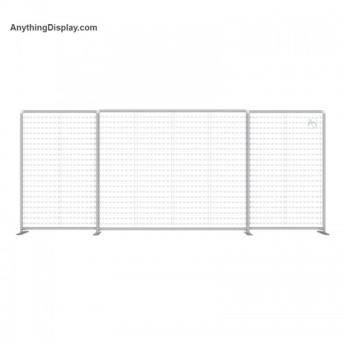 EZ Tube Connect 3 Panel 20ft Lighted Backwall Display 