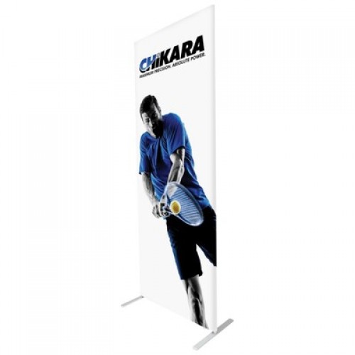 Fabric Banner Stand Stand Econotube 33w x 90h Custom Printed