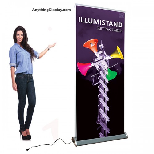 30 inch w Contender Stand Up Trade Show Display Graphic Package