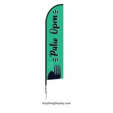 Patio Open 14 ft One Choice  Falcon Flag, Green