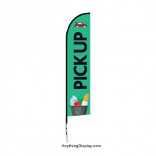 14ft One Choice Falcon Flag - Pick up - green