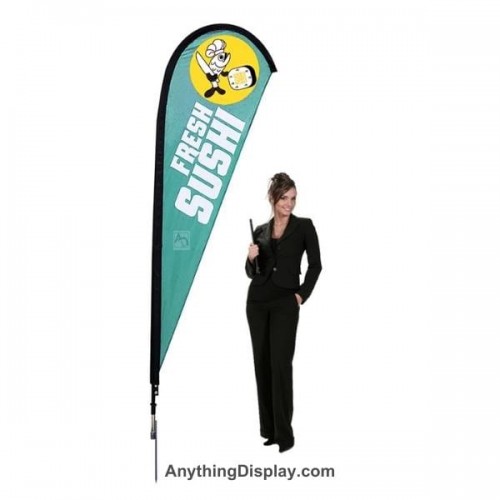 9 ft. Sunbird Teardrop Flag With Cross-Base Graphic Package