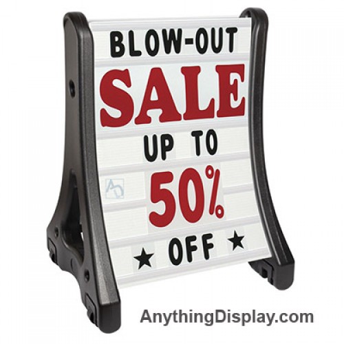 29 x 42 inch Outdoor - Rolling Sign Holder