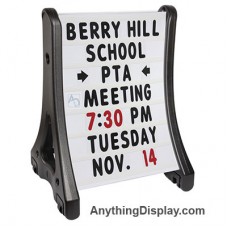 29 x 42 inch Outdoor Rolling Standard Message Board