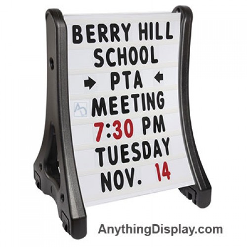 29 x 42 inch DELUXE Outdoor Rolling Message Board Deluxe